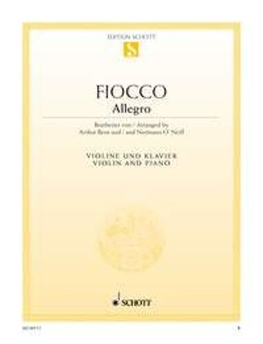 Fiocco : Allegro