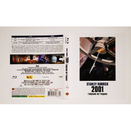 Jaquette Blu Ray - 2001, L'odyssée De L'espace (Pour Édition Décembre 2007)