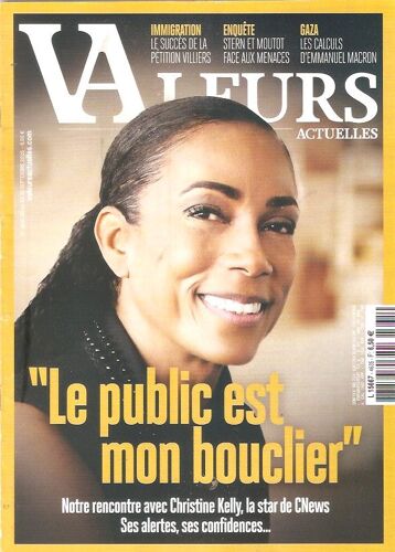 Valeurs Actuelles 4635 Christine Kelly Cnews Petition Villiers Gaza