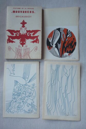 Mouvances Avec 3 Lithos Signees Et Numerotees Par L'artiste