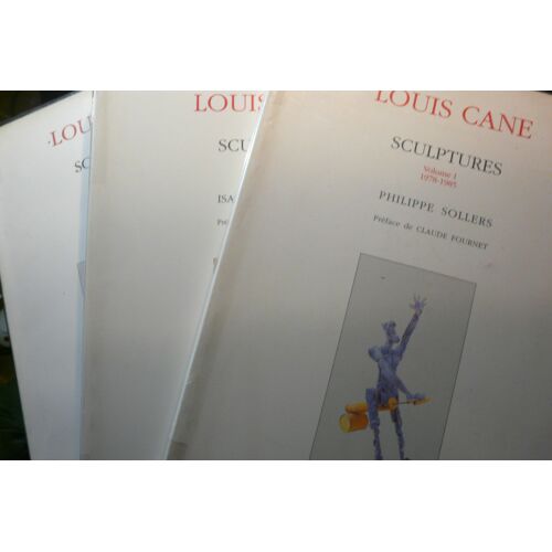 Lot Des Trois Tomes Louis Cane Sculptures