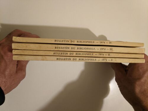 Louis Yvert Bibliographie Des Écrits De Michel Leiris. Bulletin Du Bibliophile 1974.