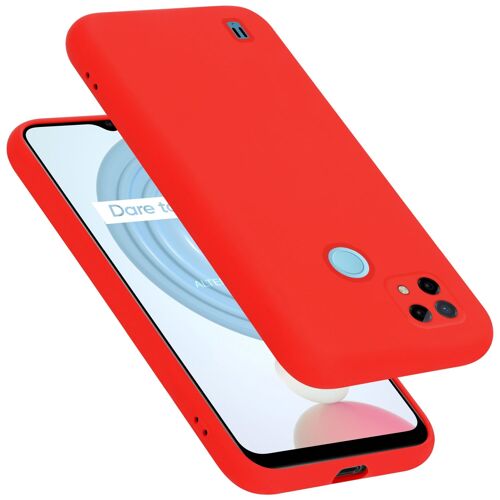 Cadorabo Housse compatible avec en LIQUID RED - Étui de protection en silicone TPU flexible