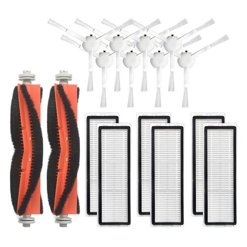Lot de 16 pièces de rechange pour aspirateur et vadrouille Xiaomi Mijia B101CN, kit tout-en-un de remplacement pour Robot, brosse latérale principale, filtre Hepa, en vogue