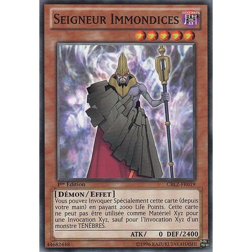 Seigneur Immnodices Cblz Fr019