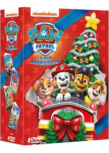 Paw Patrol, La Pat' Patrouille - Coffret 4 Dvd - Pack