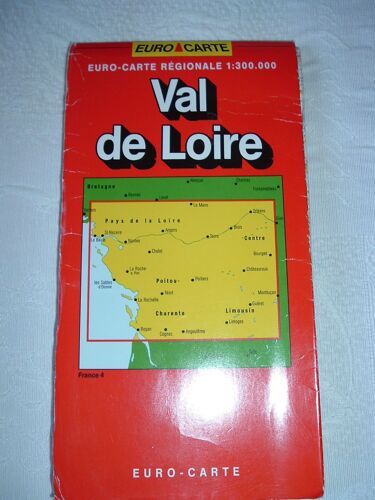 Val-De-Loire Poitou Charente Limousin - 1/300 000