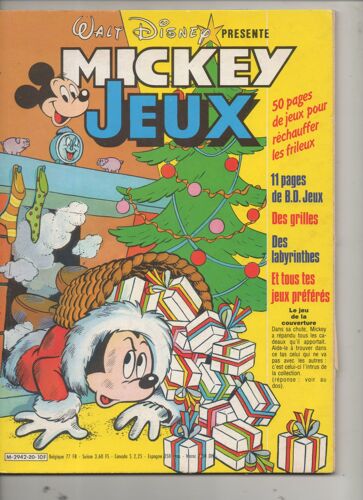 Mickey Jeux N°20 1986