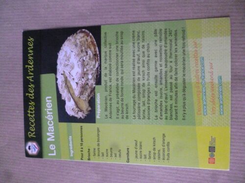 Carte Postales Recettes