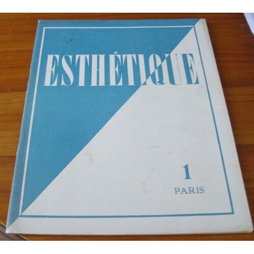 Esthetique N°1 -1950-