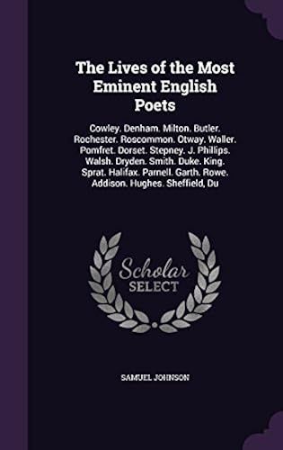 The Lives Of The Most Eminent English Poets