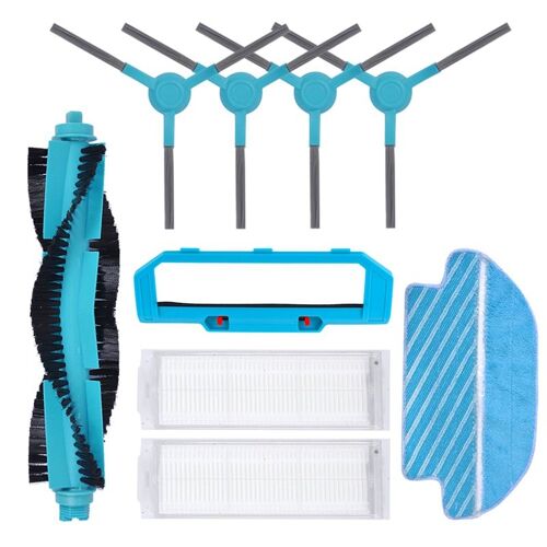 Accessoires de remplacement pour aspirateur robot Conga 3490, brosse principale, brosse latérale, filtre HEPA, compatibles