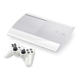 Ps3 500 Go Blanche Ultra-Slim 2 Manettes