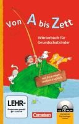 Von A Bis Zett: Wörterbuch Mit Bild-Wort-Lexikon Englisch Und Cd-Rom