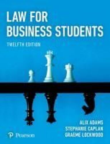 Law For Business Students