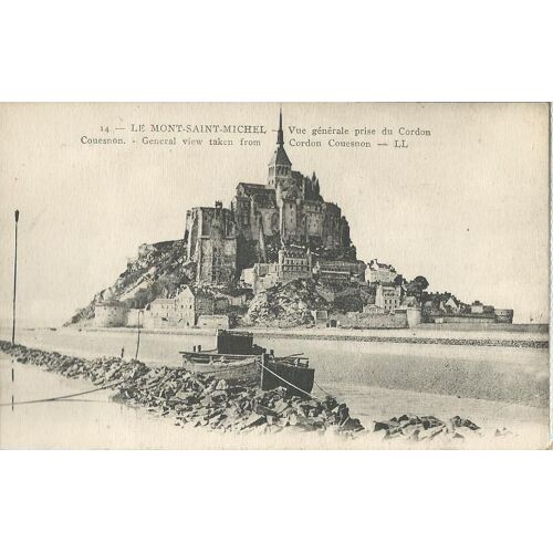 Le Mont-Saint-Michel - Côté Sud-Est - Prise Du Cordon Couesnon