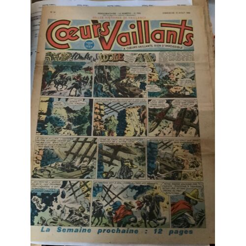 Coeurs Vaillants N° 32 Du 10/08/1952