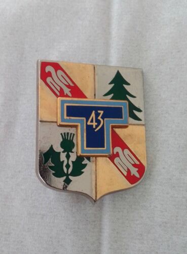 Insigne 43 Ème Régiment De Transmissions Drago G 2125