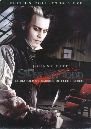Sweeney Todd - Édition Collector 3 Dvd