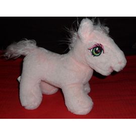 Peluche Poney Rose Clair " Touché Doux"