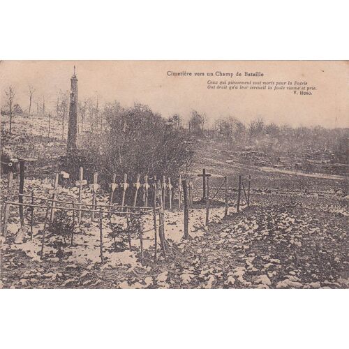Cimetière Vers Un Champ De Bataille
