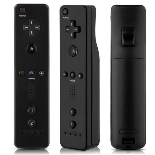 Manette De Jeu Somatosensoriel Pour Nintendo Wii U /Wii Télécommande Sans Fil (Noir) Chu15297