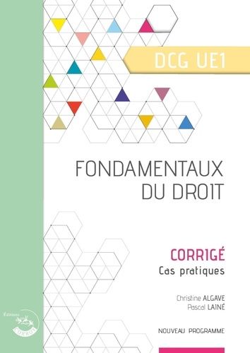 Fondamentaux Du Droit Dcg Ue1 - Corrigé