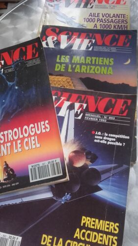 Lot De 4 Science Et Vie - N°887 N°888 N°891 Et N°893