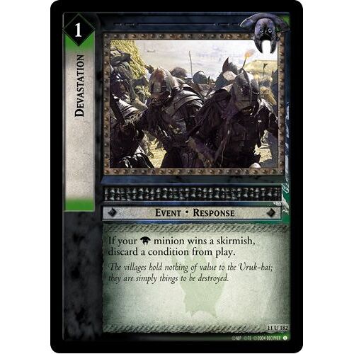The Lord Of The Rings Tcg - Devastation (11u182)