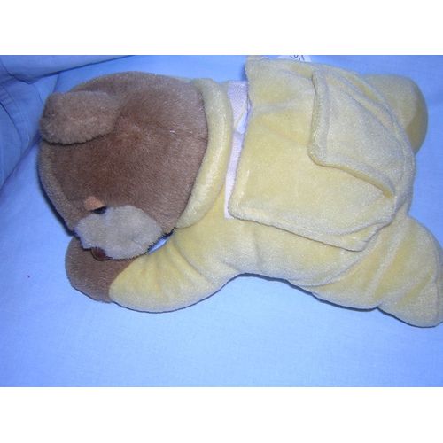 Peluche Slumber Bear Tummy Sleep Interactive.