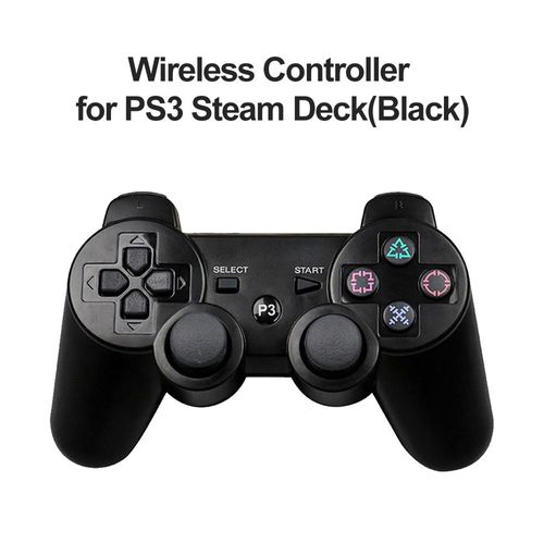 Noir - Manette De Jeu Sans Fil Bluetooth Pour Sony Playstation 3, Manette Ps3, Manette De Jeu Pc Super Mince, Contrôle De Console De Jeu, 6 Axes