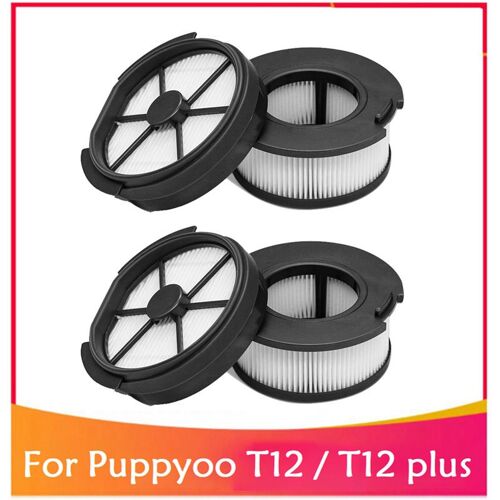 Pièces de rechange pour aspirateur à main Puppyoo T12 / T12 PLUS, filtre avant/arrière, accessoires