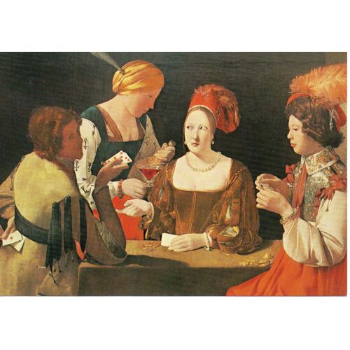 Louvre - Georges De La Tour - Le Tricheur À L' As De Carreau