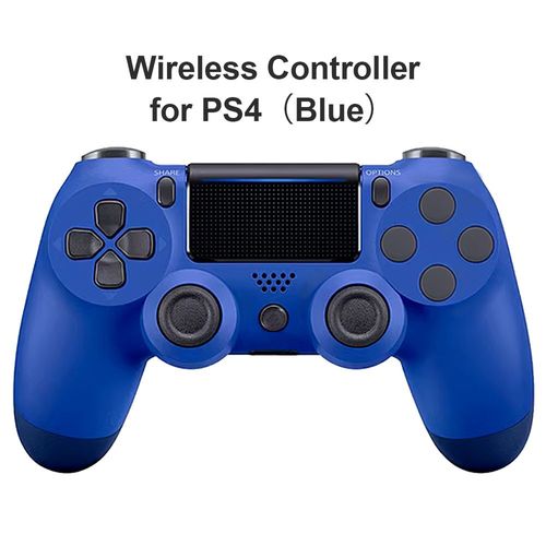 Bleu - Manette De Jeu Sans Fil Pour Sony Playstation 4, Joystick Pour Ps4 Pro Slim, Joypad Bluetooth, Contrôle Pc, Écran Tactile, 6 Axes