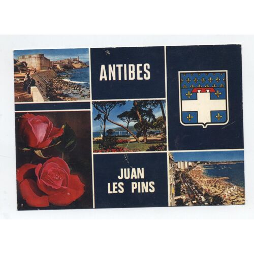 Antibes Juan Les Pins:Restes Des Remparts; Interflora;La Pinède;Les Plages Et Le Boulevard Charles Guillaumont