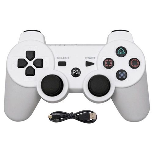 Ps3-2 - Manette Bluetooth Sans Fil Pour Sony Ps3, Manette De Jeu, Manette De Jeu Play Station 3, Poignée À Distance Pour Sony Playstation 3