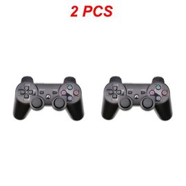 Black 2pcs - Manette Bluetooth Sans Fil Pour Sony Ps3, Manette De Jeu Pour Play Station 3, Joystick, Poignée À Distance Pour Sony Playstation 3