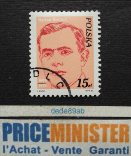 Pologne.. 15zt Polska. Mouvement Des Travailleurs : Marian Buczek (1896-1939) Oblitéré.
