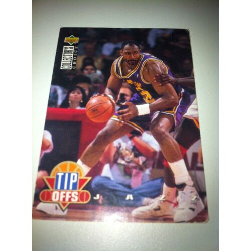 Carte Karl Malone Upper Deck N°191 Jazz Tip Offs