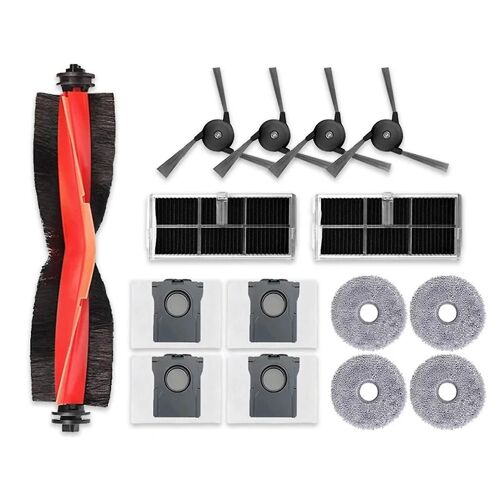 Accessories for Bot X40/X40 Pro/X40 Ultra Robot Vacuum Replacement Main Brush HEPA Filter Mop Pads