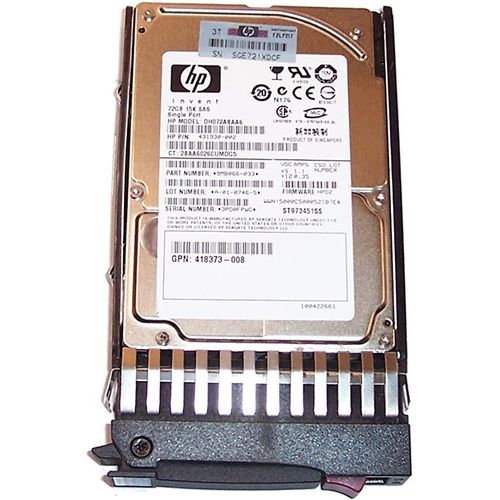 Disque dur HP 72 Go431930-002 2,5" SFF 15K SAS DH072A8AA6