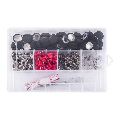 Rivets De Réparation De Plafond De Voiture Kit De Rivets De Réparation De Toit De Voiture Avec Goupille De Torsion Et Kit D'outils D'installation 272pcs