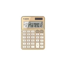Canon KS-125KB - Calculatrice de bureau - 12 chiffres - panneau solaire, pile - rose gold