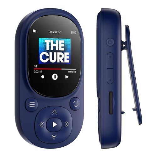32GB Clip MP3 Lecteur Portable Lecteur De Musique Bluetooth Mp3 Mp4 Lecteur avec FM Radio Enregistrement Pedomet