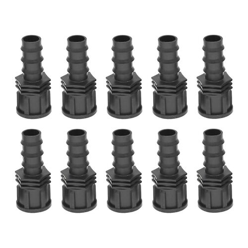 1/2 Femelle Mâle Filetage Vers Tuyau De Jardin Tuyau De Barber De Tuyau En Plastique 20mm Tuyau D'irrigation De Raccord En Plastique