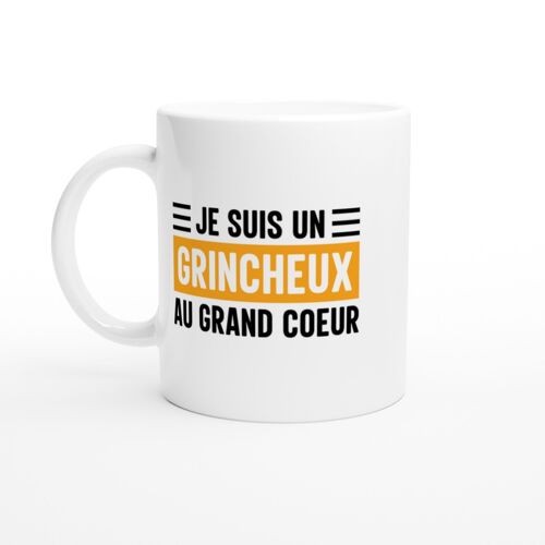 Mug Humour Je Suis Un Grincheux - Mug Drole - Idée Cadeau Original - Tasse Fun