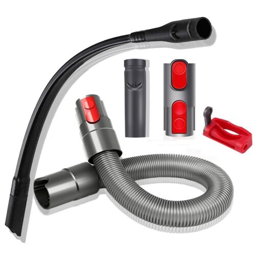 Vacuum Cleaner Accessories for Flexible Extended Crevice Nozzle+Hose Extension Suitable for V7 V8 V
