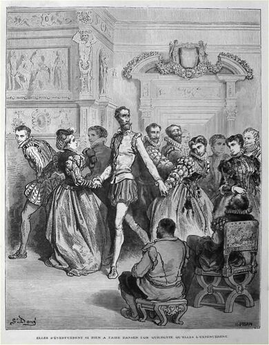 50 Gravure Gustave Doré Elles S'evertuèrent À Faire Danser Don Quichotte 1869