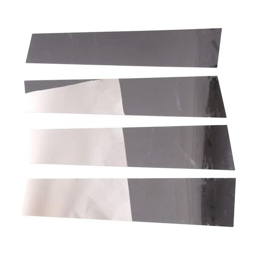 For R1t 2022 2023 Car Door B Pillar Trim Molding Window Cover Trim Stickers Accessories Stainless S