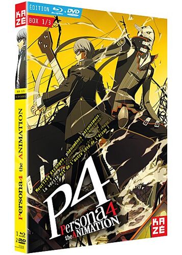 Persona 4 : The Animation - Box 1/3 - Combo Blu-Ray + Dvd